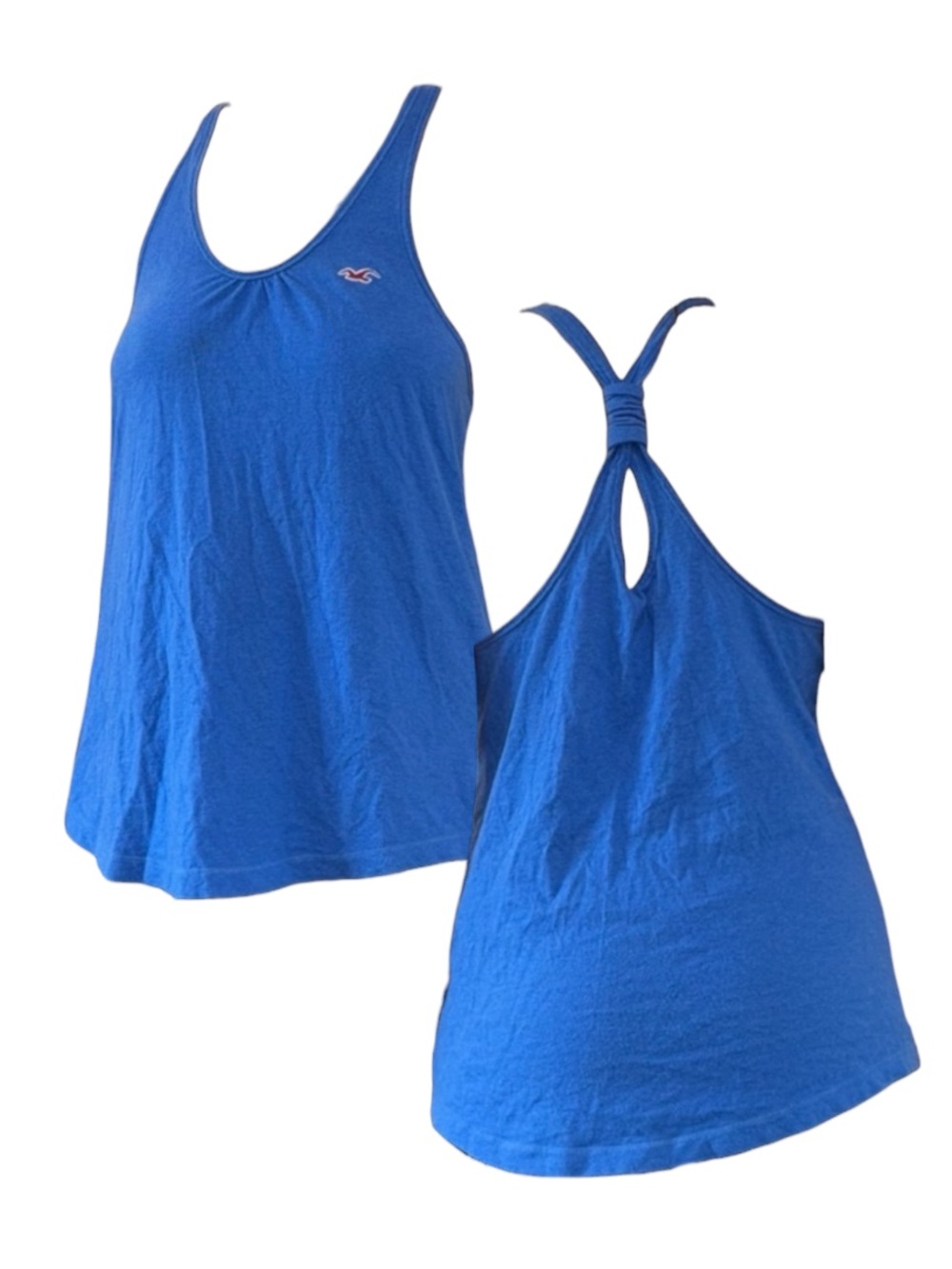 Hollister Royal Blue Racerback Tank Top